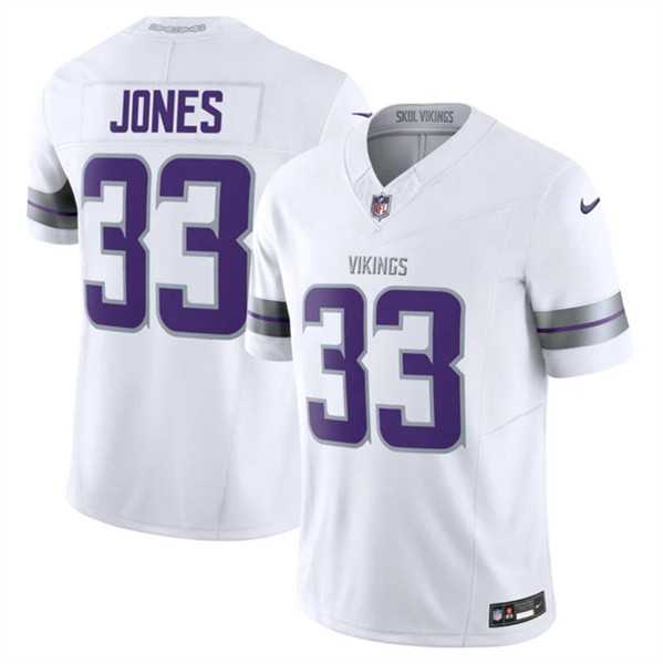 Men & Women & Youth Minnesota Vikings #33 Aaron Jones White F.U.S.E. Winter Warrior Limited Stitched Jersey->minnesota vikings->NFL Jersey